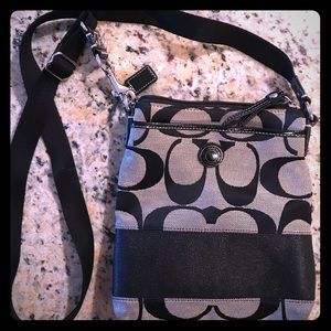 Coach crossbody bag in black